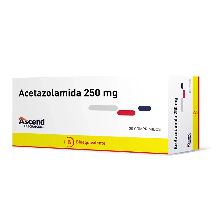 Acetazolamida 250 mg x 20 comprimidos 1