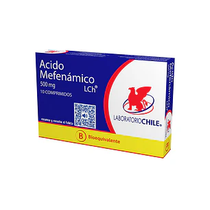 Ácido Mefenámico 500 mg x 10 comprimidos