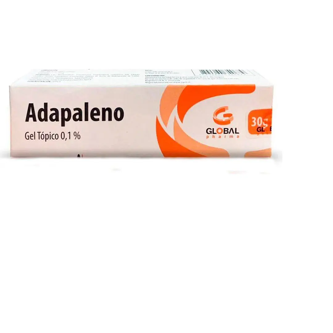 Adapaleno Gel Tópico 0.1% x 30 g 1