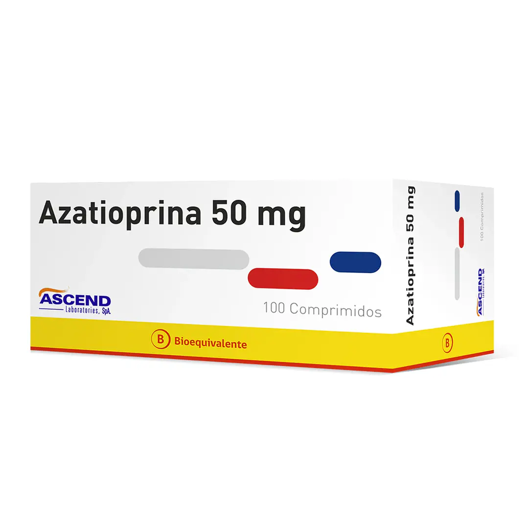Azatioprina 50 mg x 100 comprimidos Ascend 1