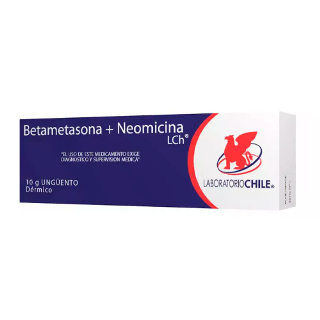 Betametasona + Neomicina 10 g Ungüento Dérmico 1