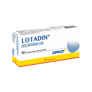 Lotadin Desloratadina 5 mg x 30 comprimidos Recubiertos Opko