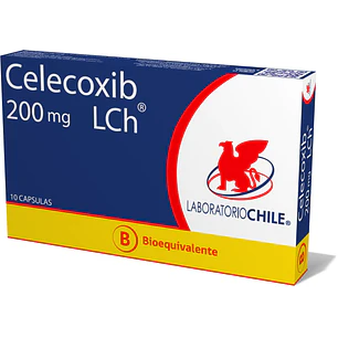 Celecoxib 200 mg x 10 Cápsulas Lab Chile