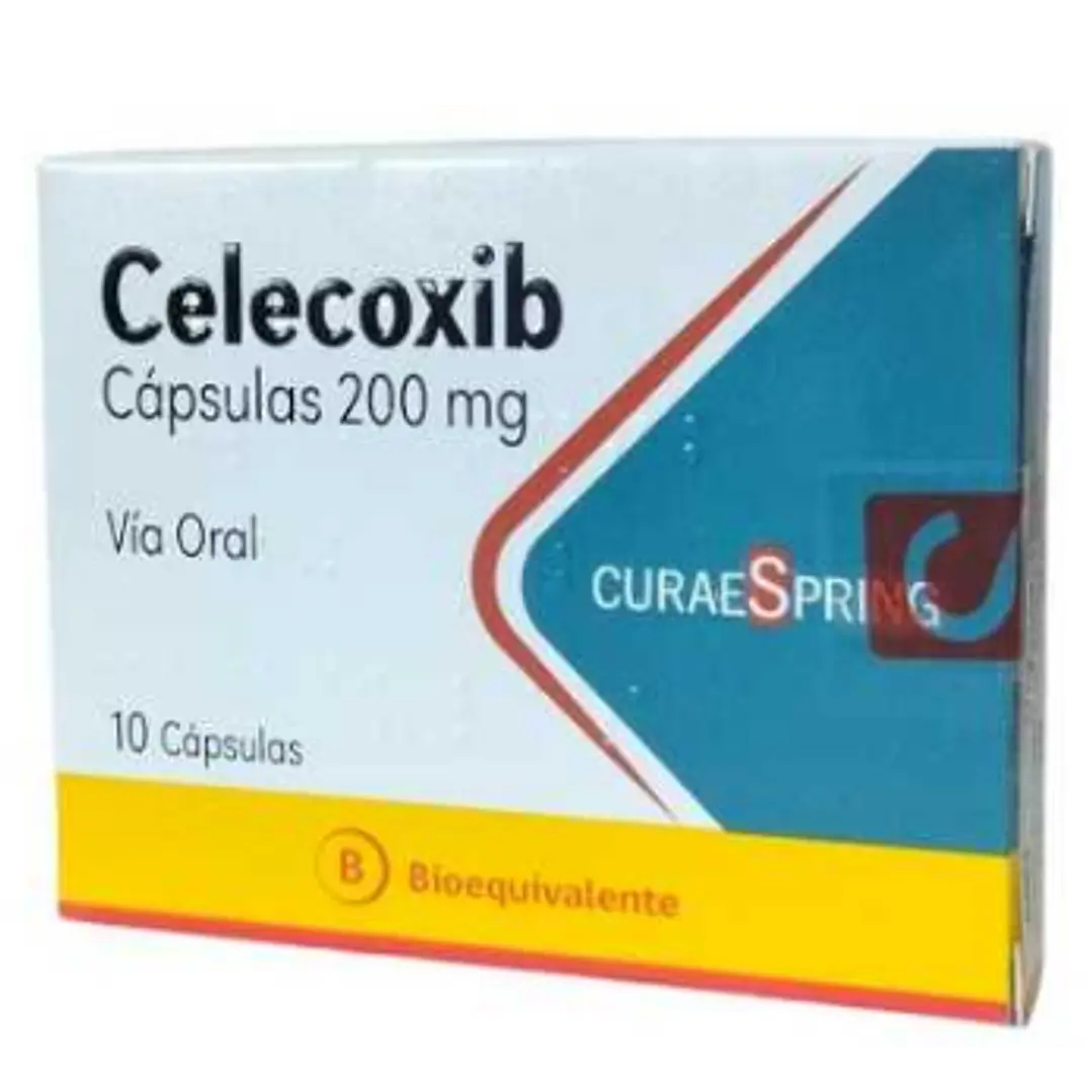 Celecoxib 200 mg x 10 Cápsulas CuraeSpring 1