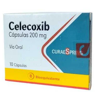 Celecoxib 200 mg x 10 Cápsulas CuraeSpring
