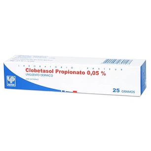 Clobetasol Propionato 0.05% Ungüento Dérmico x 25 g Pasteur