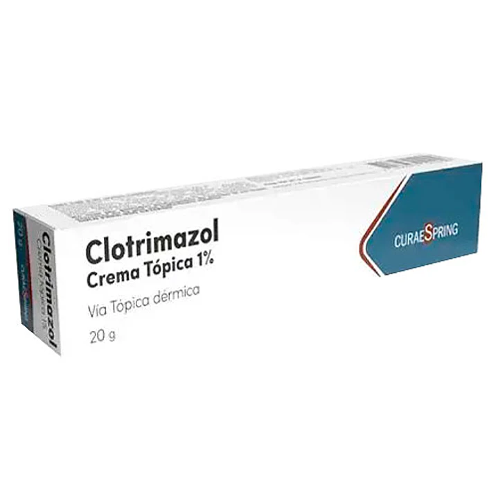 Clotrimazol Crema Tópica 1% x 20 g CuraeSpring 1