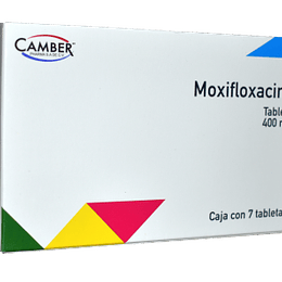 Moxifloxacino 400mg 7tab