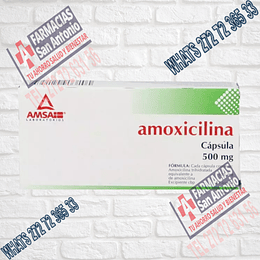 Amoxicilina 500mg 12 capsulas amsa