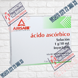 Acido ascorbico 6 Ampolletas 10ml