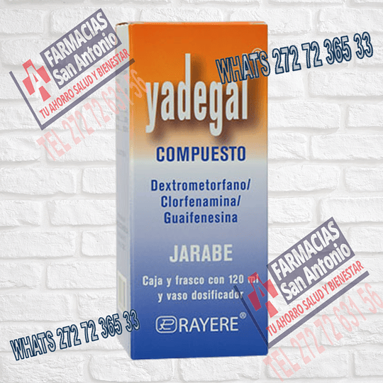 Yadegal compuesto jarabe 120ml
