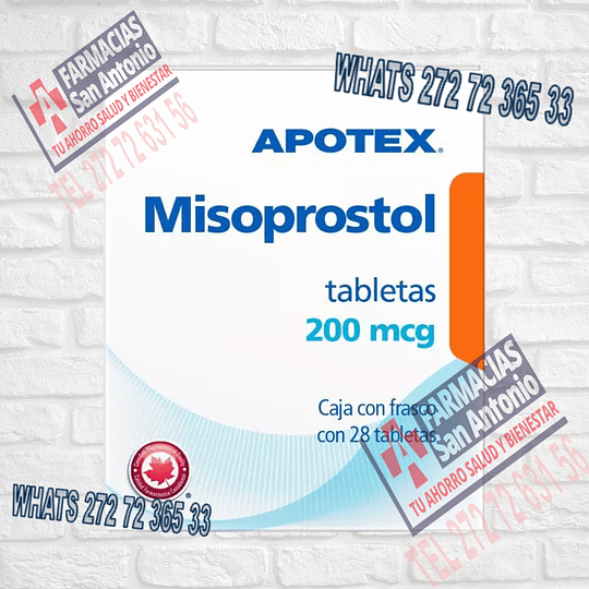 Misoprostol 200mcg 20 Tabletas