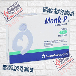 Monk-p Montelukast  5mg (1 tableta) Promoción