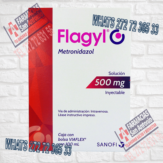 Metronidazol 500mg  Inyectable Flagyl