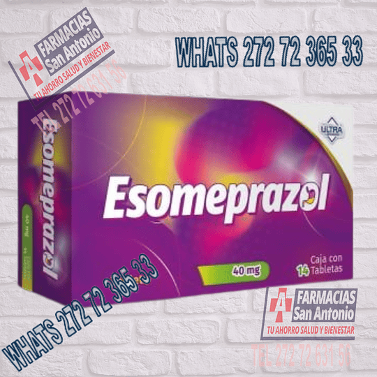 Esomeprazol 40mg 14 tabletas Laboratorios Ultra