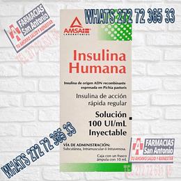 Insulina Glargina 100UI/ML Inyectable