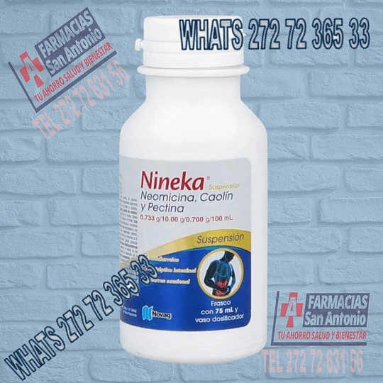 Nineka Suspension Neomicina Caolin Pectina 75ML