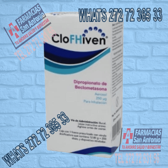 CloFHiven Dipropionato de Beclometasona 250uG