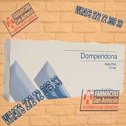 Domperidona 10mg 30 Tabletas