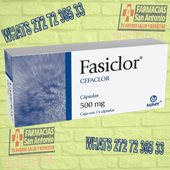 Fasiclor 500mg 15 Capsulas