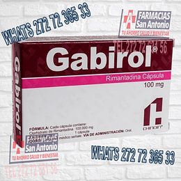 Gabirol 100mg 14 Capsulas