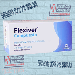 Flexiver compuesto 7.5 / 215mg 20 capsulas Promoción