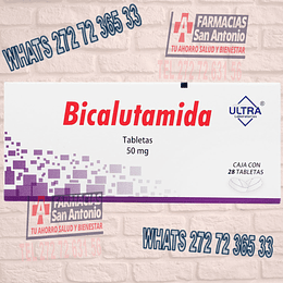 Bicalutamida 50 mg con 28 Tabletas 