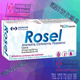 Rosel 24 Capsulas Antiviral