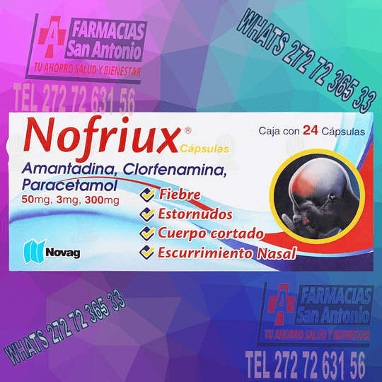 Nofriux 24 Capsulas Antiviral