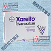 Xarelto Rivaroxaban 10mg 10Comprimidos