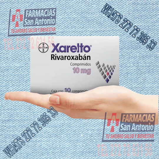 Xarelto Rivaroxaban 10mg 10Comprimidos