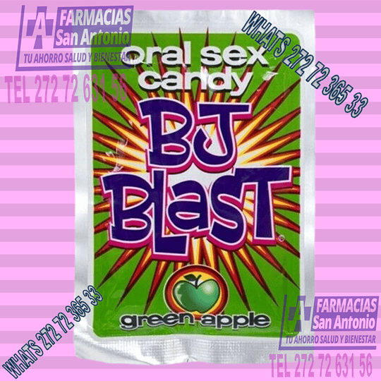 Bj Blast fresa sex candy Manzana Verde