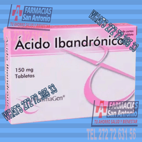 Acido Ibandrónico 150mg 1 tableta