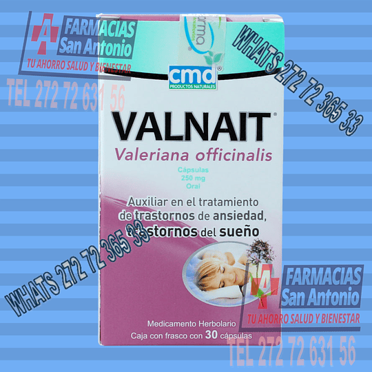 Valeriana Officinalis 250mg