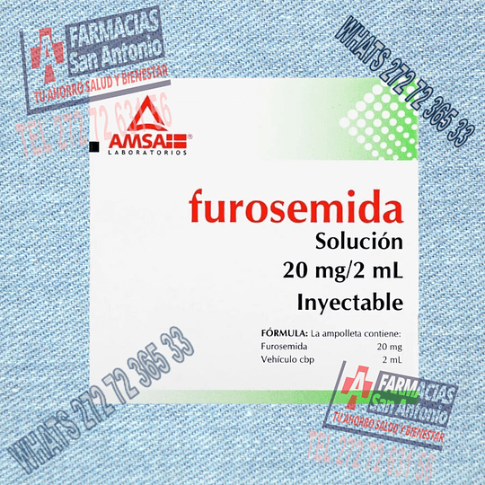 Furosemida 20mg/2ml AMSA