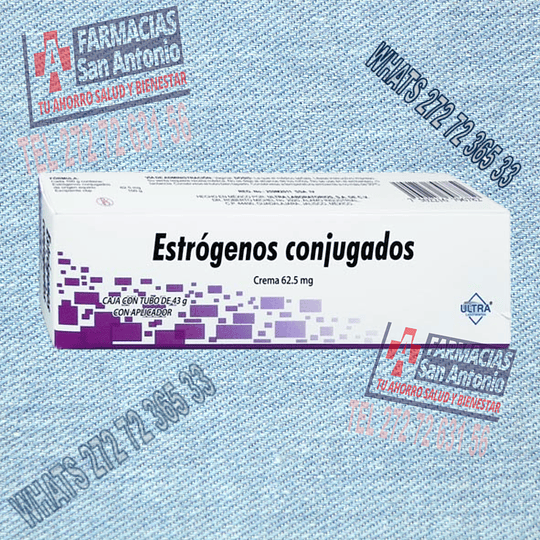 Estrogenos conjugados 62.5mg Crema 43g