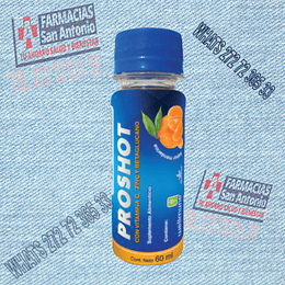 Betaglucamos Vitamina C Zinc 60ml Proshot