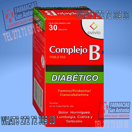 Complejo B diabetico 30 capsulas promocion