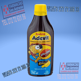 Emulsion Adevit sabor platano 240ml