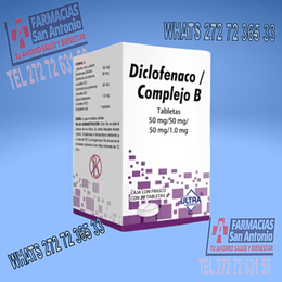 Diclofenaco Complejo B 50/1 mg 30 tabletas