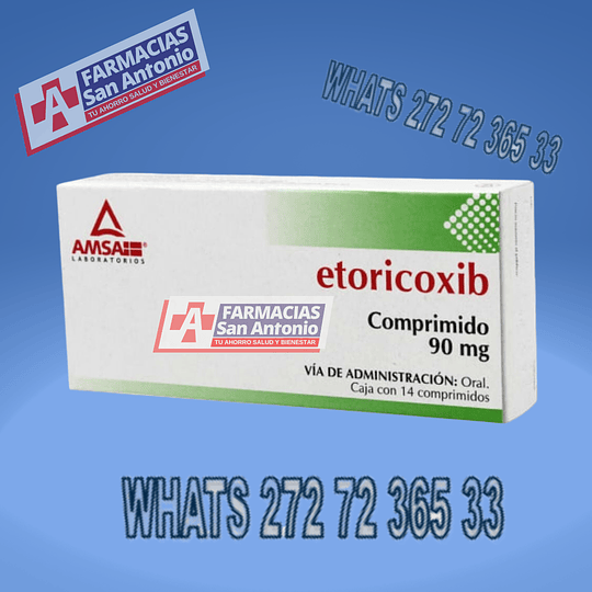 Etericoxib 90mg 14 comprimidos