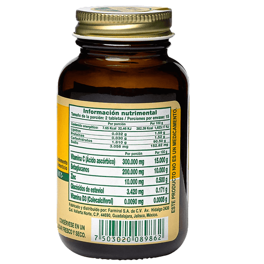 C-Vym vitaminas 30 tabletas masticables