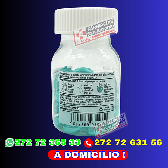 Colageno facial 60 capsulas