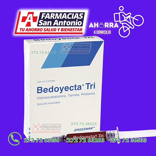 Bedoyecta TRI 5 ampolletas iny