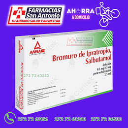 Ipratropio Salbutamol para Nebulización