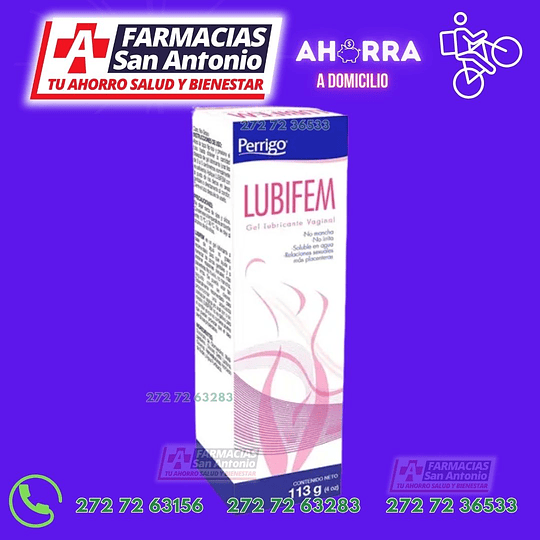 Lubifem gel lubricante base agua