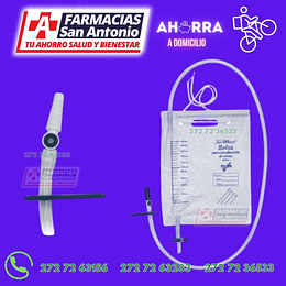 Bolsa para recoleccion de orina 2 litros (2000ml)