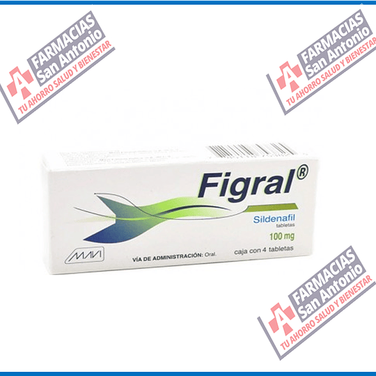 Figral 100mg 4 tabletas promocion