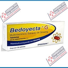 Bedoyecta +G multivitaminico  30 tab Promocion