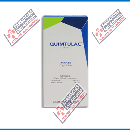 QUIMTULAC LACTULOSA JARABE 10 g / 15 ml Promoción 